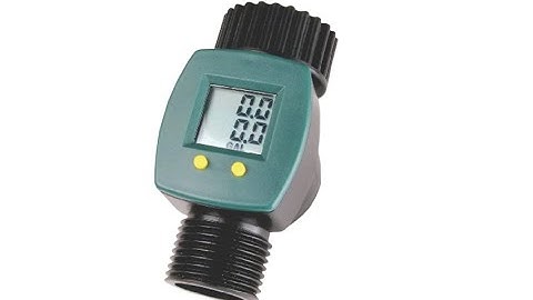 P3 Save A Drop Water Flow Meter | Measure Gallon Usage From an Outdoor Garden Hose - Overview