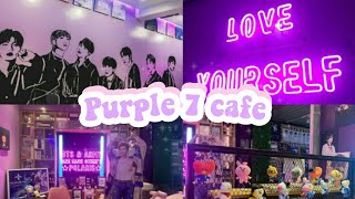 I went to BTS themed Cafè in the PH! Purple 7 Cafe