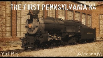 The first Pennsylvania K4 | Trainz Kitbash Showcase