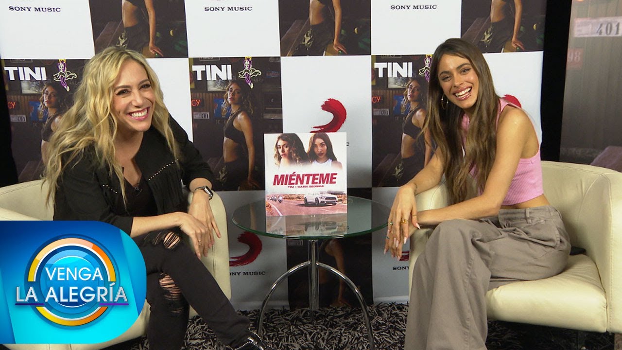 ¡Hablamos EN EXCLUSIVA con Tini para saber más de su visita a nuestro país! | Venga La Alegría
