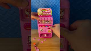 Hello Kitty Vending Machine ASMR 🔵 517B #hellokitty #vendingmachine  #viral #asmr