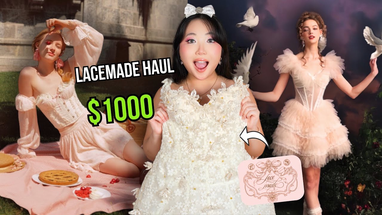 HUGE $1000+ LaceMade Haul - YouTube
