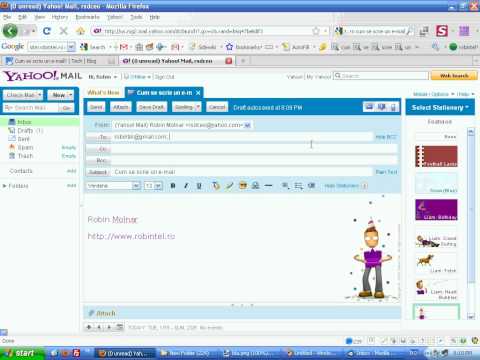 Video: Cum Se Scrie Un E-mail