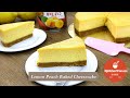 Eggless Lemon Peach Baked Cheesecake | MyKitchen101en