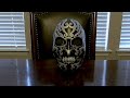 Harry Potter Death Eater mask 3d print time lapse