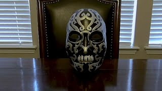 Harry Potter Death Eater mask 3d print time lapse