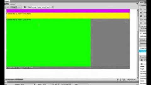 Dreamweaver CC Tutorial   Part 26   how to float a div tag