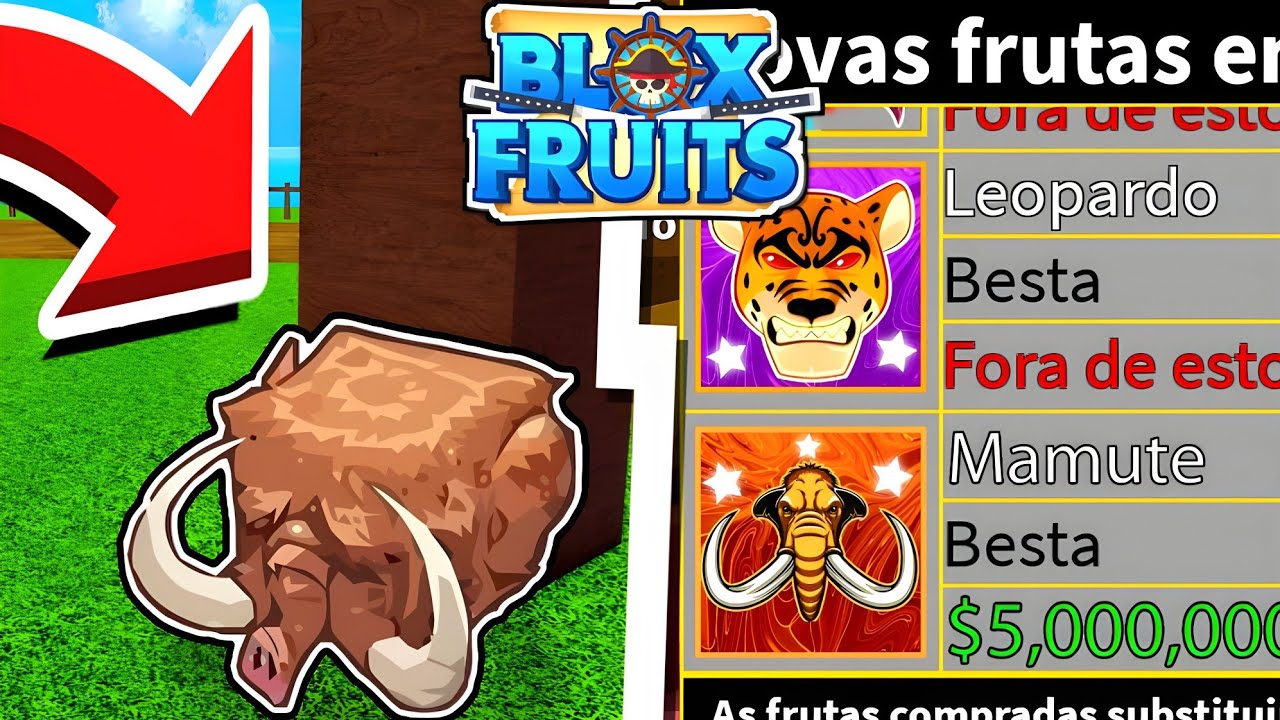 UPDATE] FRUTA DO MAMUTE NO BLOX FRUITS - Roblox - Blox Fruits - GGMAX