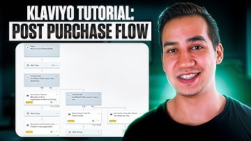 How to set up the Post Purchase flow | Klaviyo Tutorial