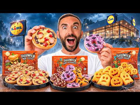 I'm TASTING ALL the LIDL HALLOWEEN WEEK PRODUCTS!!