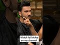 Deepika padukone, Ranveer singh in Coffeewithkaran8 #deepikapadukone #ranveersingh #coffeewithkaran