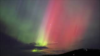 Timelapse of the Aurora Australis - 11th May 2024