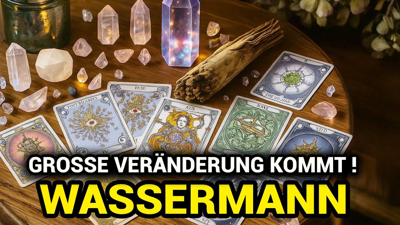 WASSERMANN ♒ DEINE ZEIT IST JETZT!  DIE LIEBE KOMMT, DAS LEBEN VERÄNDERT SICH ! #wassermann