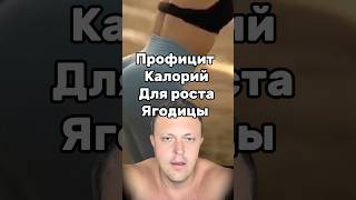 Профицит калорий для набор мышц. Набор мышечной массы без углеводов невозможен быстро. #профицитккал