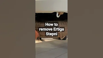 How To Remove Ertiga Stepni Ertiga Car Carcare Cardealership Vintage 
