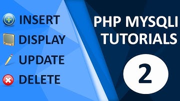 insert update delete view and search data from database in php mysql connection part 2