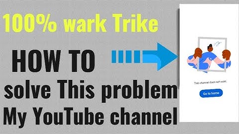  This channel does not exist" YouTube Error Fix 😮(100% Working) | 2025 Trick 