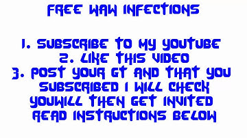 WaW InfectioNs {OPEN}