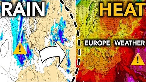 "Europe Weather Update: Heavy Rain, Strong Winds & Temperature Trends | ECMWF Forecast"