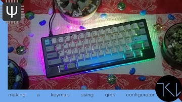 Making a keymap using a QMK configurator