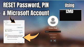 Reset Forgotten Windows 11 Password, PIN and Microsoft Account without any Software (2023) screenshot 4