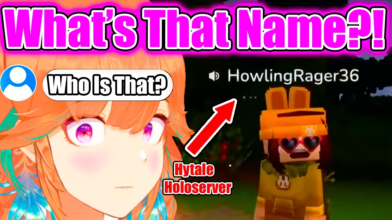Kiara, Who Is That Person In Your Hytale Server...?