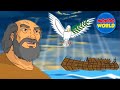 Noahs ark  old testament  noah  the flood  bible for kids  bible story  catholic cartoons