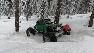 Late season high mountian deep snow wheeling!