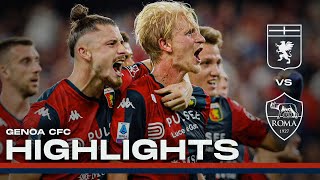 Highlights and goals: Genoa 4-1 Roma in Serie A 2023-24