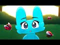 a day in the life of CYAN (cute and wholesome) animation - Roblox Rainbow friends