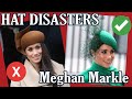 Meghan markles hats  disasters and success  hat wearing dos and donts  millinery