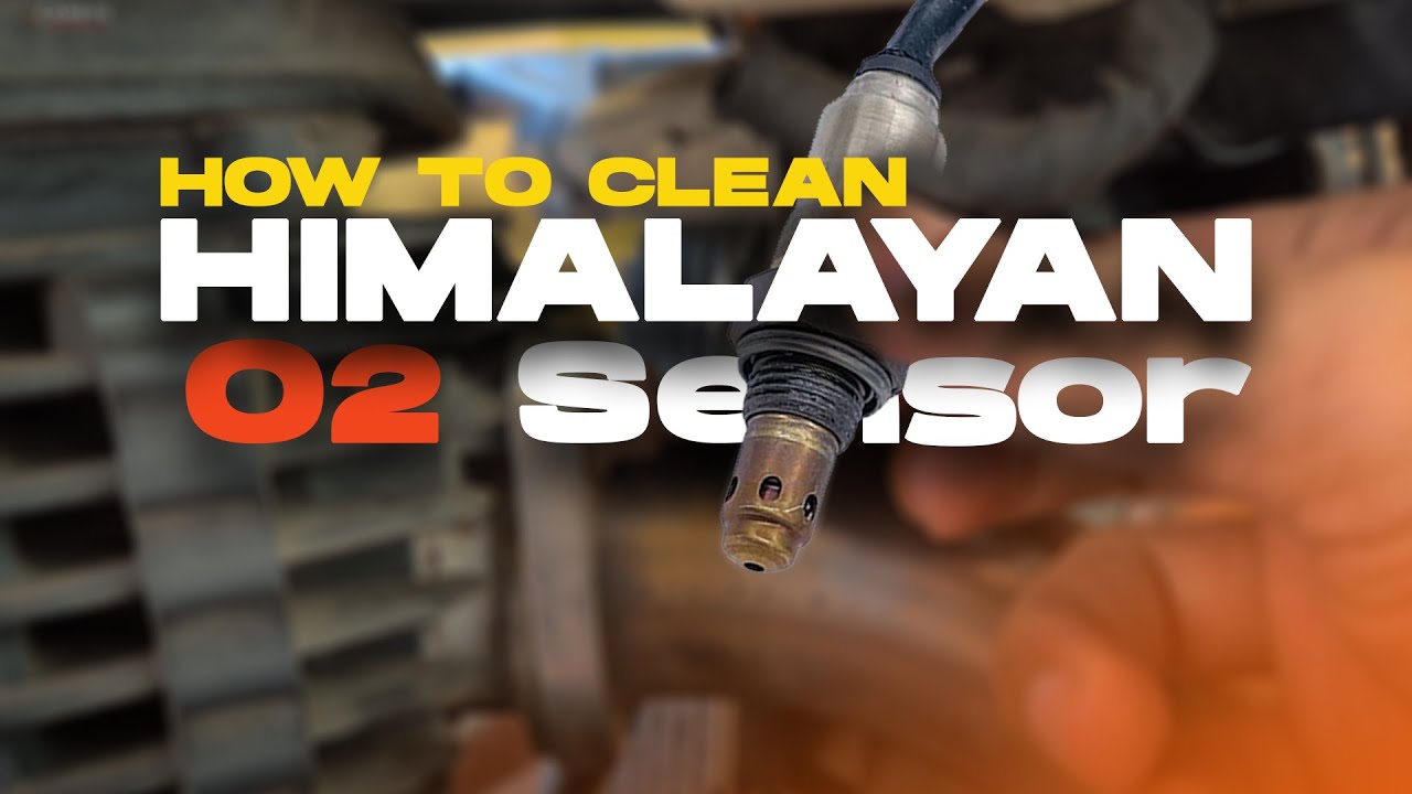 O2 Sensor Cleaning Himalayan 411 | DIY Oxygen Sensor Cleaning | Quick ...