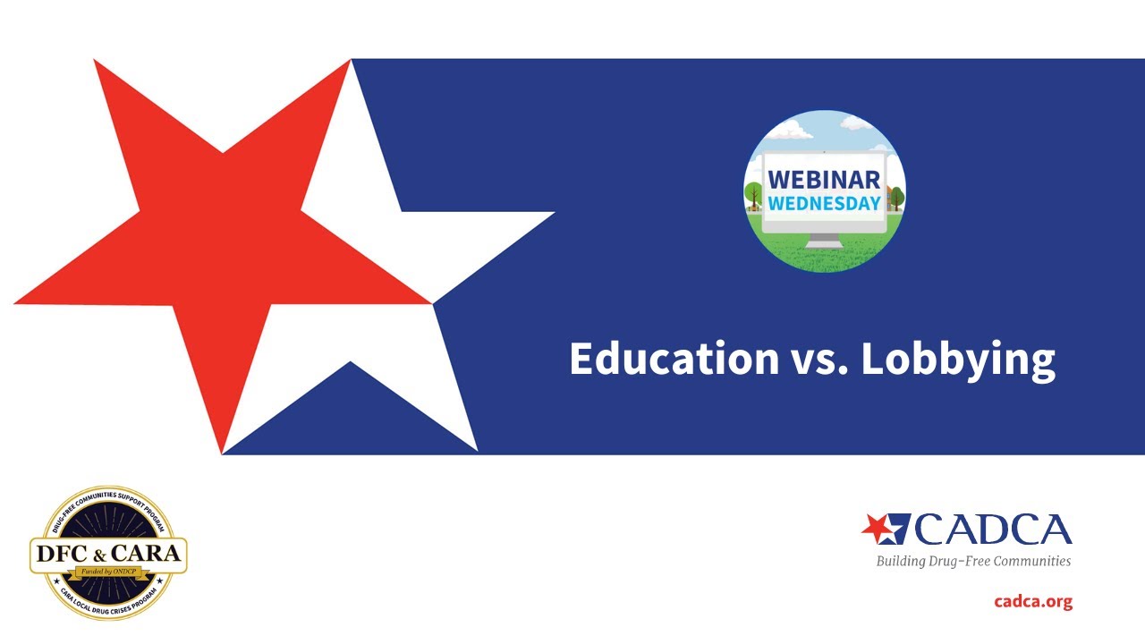 inar Wednesday Education vs. Lobbying YouTube