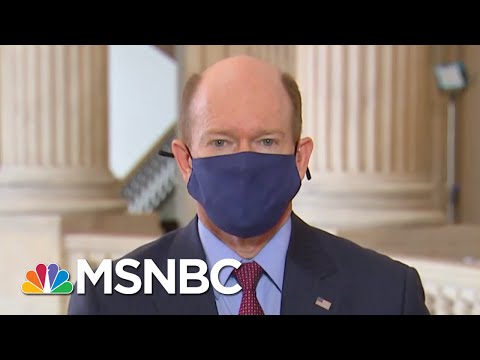Sen. Chris Coons: We Should Be Using Every Tool In Our Tool Kit, To Pressure Putin | Andrea Mitchell