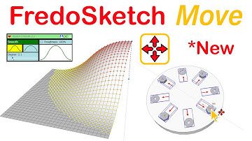New FredoSketch Move Tool for SketchUp - Features Highlights