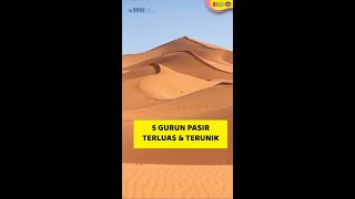5 Gurun Pasir Terluas dan Terunik di Dunia