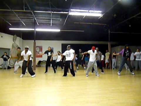 Chonique Sneed choreography dance class 10-26-09 Dirty Money "Love Come Down" at Debbie Reynolds
