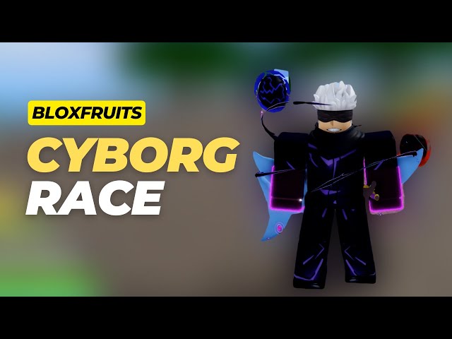 pegando a raça cyborg no Blox Fruits! #bloxfruits #games #roblox