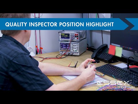 Quality Inspector Position Highlight-  Essex Industries