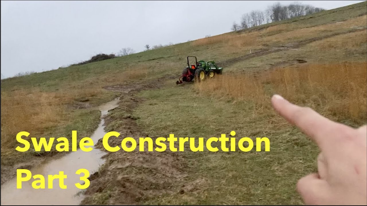Swale Construction Part 3 YouTube