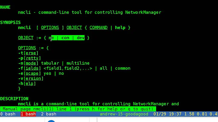 use nmcli when network-manager nm-applet not shown, Lubuntu on a terrible Lenove X240 laptop