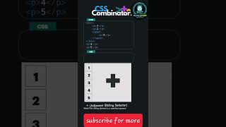 CSS Combinators Explained 🔥| Mixin Coder | Coding with AI | #mixincoder #mca #coding