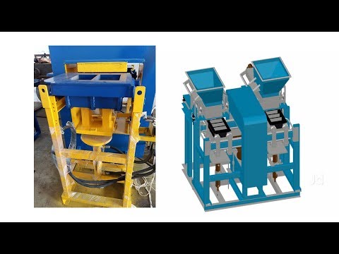 Semi-Automatic Paver Block Making Machine | HVB