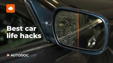 Top 10 most useful car life hacks