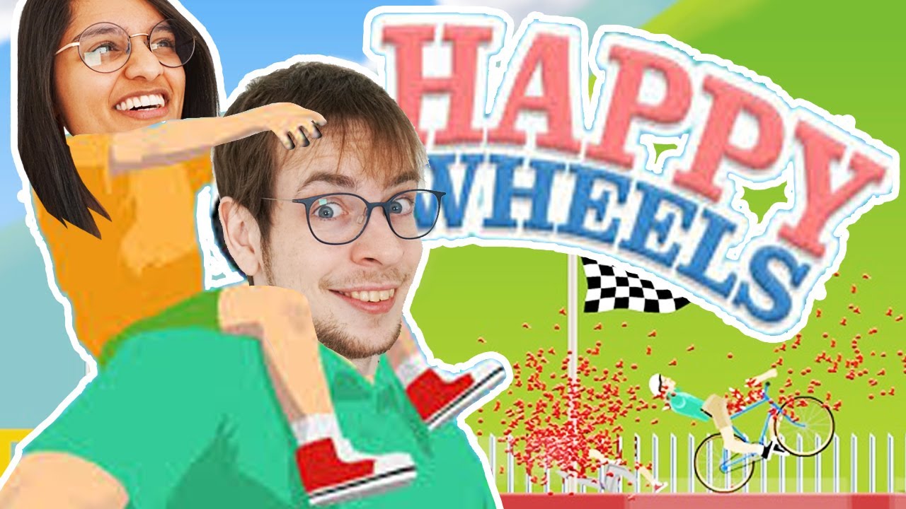 HAPPY WHEELS med RobinSamse | GLAD CYKELTUR