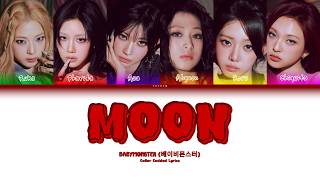 Moon - Babymonster (Collor Codded Lyrics)