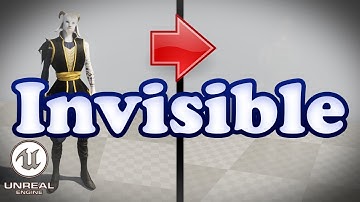 Invisibility Tutorial - Unreal Engine 5.2