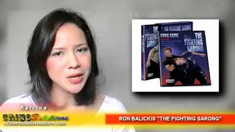RON BALICKI'S "THE FIGHTING SARONG" -- INSTRUCTIONAL & TRAINING DVD SET REVIEW