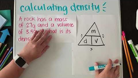 Calculating Density