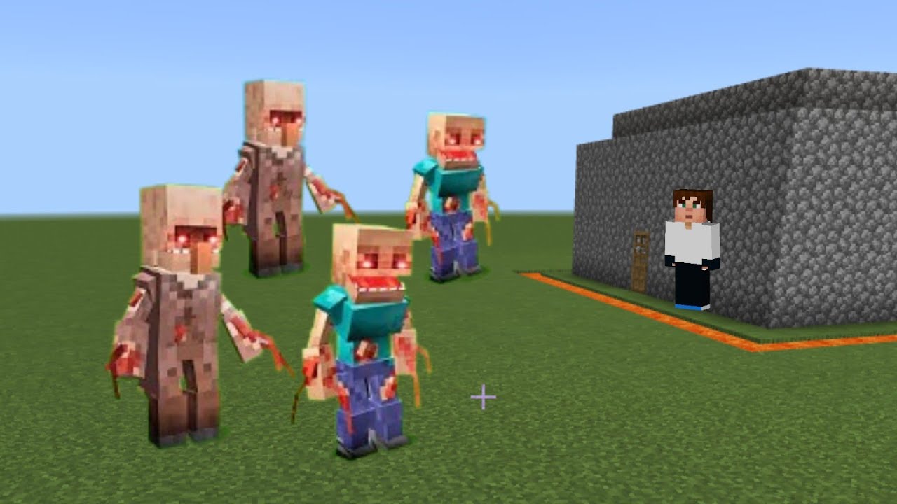 Base segura vs Apocalipse de Parasitas no Minecraft!